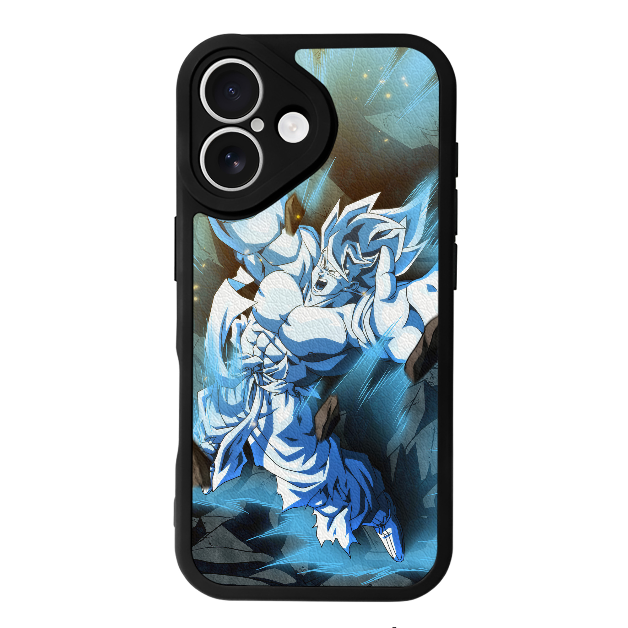 （画像用） ドラゴンボール DRAGON BALL 【iPhone 16シリーズ対応】シリコンスマホケース（レザー調） 材質：シリコン